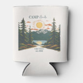 Rafraîchisseur Pour Canette Retraite Rustique du week-end de camp (Devant)