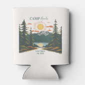 Rafraîchisseur Pour Canette Retraite Rustique du week-end de camp (Dos)