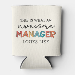 Rafraîchisseur Pour Canette Retro Awesome Manager Funny