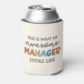 Rafraîchisseur Pour Canette Retro Awesome Manager Funny (Can Dos)