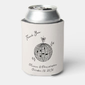 Rafraîchisseur Pour Canette Retro Disco Ball Wedding Favor Can Cooler (Can Dos)