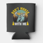 Rafraîchisseur Pour Canette Retro - Don't Moose with Me (Devant)