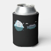Rafraîchisseur Pour Canette Retro Funny Titanic Iceberg 1912 Cruis Vessel (Can devant)