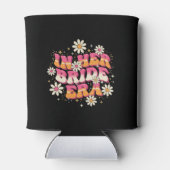 Rafraîchisseur Pour Canette Rétro Groovy En Pleine Époque De Mariée Années 70  (Dos)