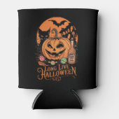Rafraîchisseur Pour Canette Retro Halloween Long Live Automne Éffrayante saiso (Devant)