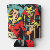Rafraîchisseur Pour Canette Retro Horror Vampire Comics (Dos)