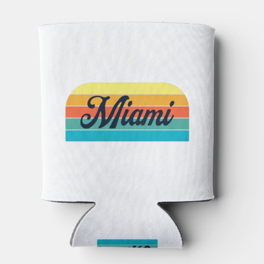 Rafraîchisseur Pour Canette Retro Miami (Dos)