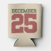 Rafraîchisseur Pour Canette Retro Noël Décembre 25 Vacances Hiver (Devant)