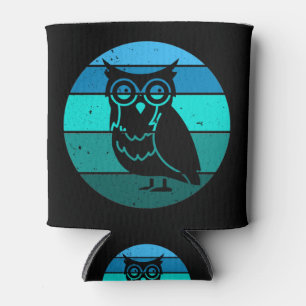 Rafraîchisseur Pour Canette Retro Owl