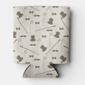 Rafraîchisseur Pour Canette Rétro pattern (Devant)