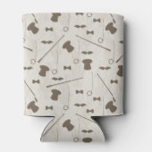 Rafraîchisseur Pour Canette Rétro pattern (Dos)