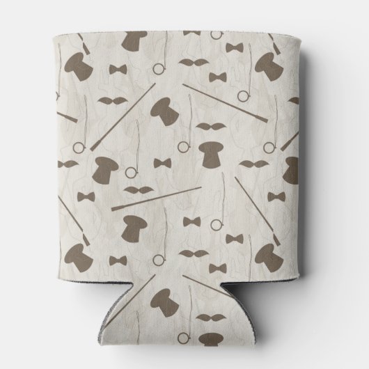 Rafraîchisseur Pour Canette Rétro pattern (Dos)