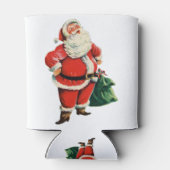 Rafraîchisseur Pour Canette Retro Père Noël (Dos)