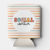 Rafraîchisseur Pour Canette Rétro Social Worker (Dos)