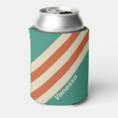 Rafraîchisseur Pour Canette Retro Timeless Stripes with Name (Can Dos)