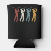 Rafraîchisseur Pour Canette Retro vintage Golfer (Dos)