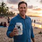 Rafraîchisseur Pour Canette Réunion familiale minimaliste