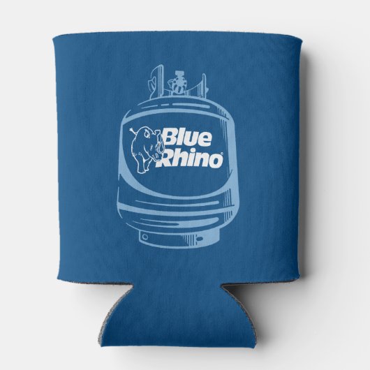 Rafraîchisseur Pour Canette Rhino bleu (Dos)