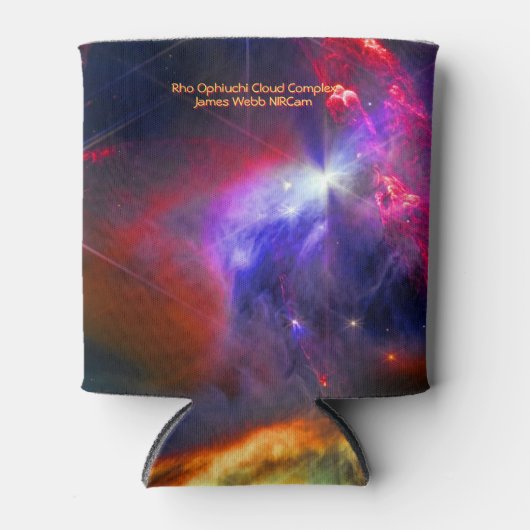 Rafraîchisseur Pour Canette Rho Ophiuchi Cloud Complex - James Webb NIRCam (Devant)
