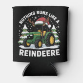 Rafraîchisseur Pour Canette Rien Ne Fonctionne Comme Un Tracteur De Noël Reind (Devant)