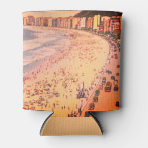 Rafraîchisseur Pour Canette Rio de Janeiro, Plage Vintage de Copacabana, Brési