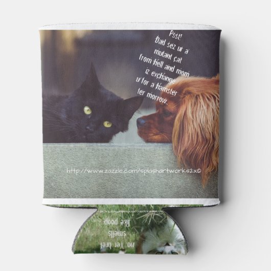 Rafraîchisseur Pour Canette "Rivalités des frères" (Dos)