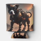 Rafraîchisseur Pour Canette Robot Staffordshire Bull Terrier, Can Cooler (Dos)