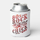 Rafraîchisseur Pour Canette Rock Chick Eighties 80s Music (Can devant)