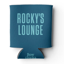 Rocky's Lounge Can Cooler - Don's Barber Shop