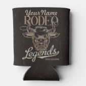Rafraîchisseur Pour Canette Rodéo personnalisé Old West Steer Roping Légendes (Dos)