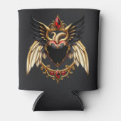 Rafraîchisseur Pour Canette Romance gothique, Dans l'ombre de l'amour. (Devant)