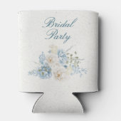 Rafraîchisseur Pour Canette Romantique Cotswolds hiver Florales Custom Bride (Dos)