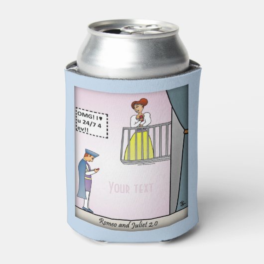 Rafraîchisseur Pour Canette Romeo et Juliet 2.0 (Can devant)