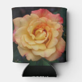 Rafraîchisseur Pour Canette Rose Beautiful Pink and Yellow Floral (Dos)