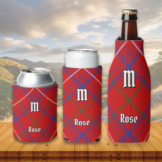 Rafraîchisseur Pour Canette Rose de clan Tartan