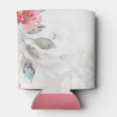 Rafraîchisseur Pour Canette Rose fleur sauvage d'aquarelle florale peut refroi (Dos)