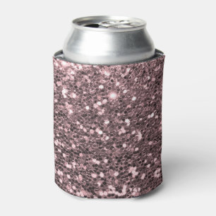 Rafraîchisseur Pour Canette Rose Gold Faux Parties scintillant Étincelles