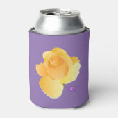 Rafraîchisseur Pour Canette Rose jaune doux et Pâte violette refroidissante (Can devant)