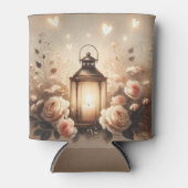 Rafraîchisseur Pour Canette Rose Lantern Glow Bouquet (Devant)