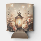 Rafraîchisseur Pour Canette Rose Lantern Glow Bouquet (Dos)