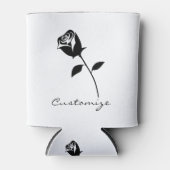 Rafraîchisseur Pour Canette Rose noir Valentine Flower Thunder_Cove (Devant)