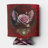 Rafraîchisseur Pour Canette Rose Steampunk (Dos)