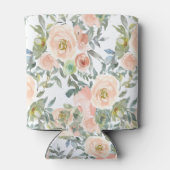 Rafraîchisseur Pour Canette Roses élégants, Message Motivationnel (Dos)