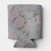 Rafraîchisseur Pour Canette Roses floraux roses Vintages (Dos)