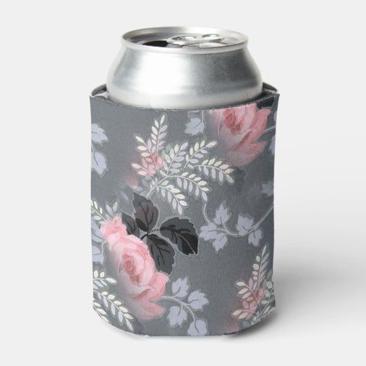 Rafraîchisseur Pour Canette Roses rose pâle modernes (Can devant)