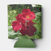 Rafraîchisseur Pour Canette Roses simples rouges (Dos)