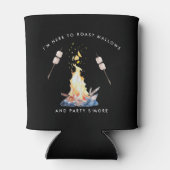 Rafraîchisseur Pour Canette Rôti Mallows & Fête S'more Camping (Dos)