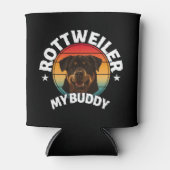 Rafraîchisseur Pour Canette rottweiler mon pote (Devant)