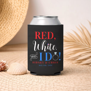 Rafraîchisseur Pour Canette Rouge Blanc & Je le fais