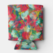 Rafraîchisseur Pour Canette Rouge Vert Bleu Bleu Jaune Abrégé (Dos)